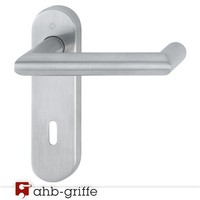 Hoppe TüRgriff Rotterdam Kurzschild Sertos® Edelstahl Matt Bb TüRdrüCker