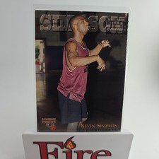 1996 Score Board Basketball Rookies - #40 Kevin Simpson (RC) Dixie Jr College