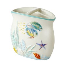 Ocean Watercolor Toothbrush Holder