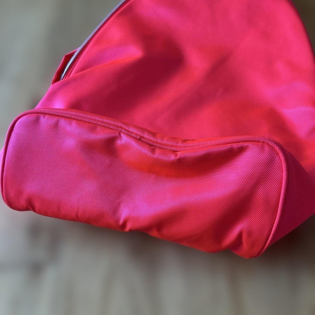 Courreges Eastpak Fluorescent Pink Backpack Rare Limited Y2K