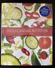 Understanding Nutrition 14th Edition Whitney Rolfes Hardcover Textbook