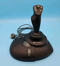 Microsoft Sidewinder Precision Pro Flight Stick Joystick PC Game Port Connector