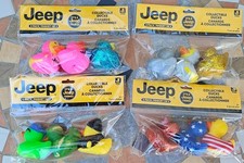 Jeep Branded 2  Rubber Duck Glitter Duck with Jeep Logo you get 4 pack NEW VHTF