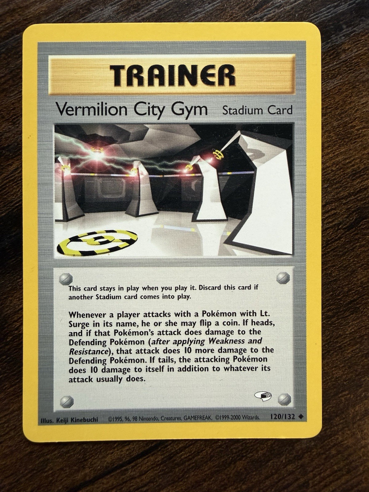 Vermilion City Gym 120/132 Gym Heroes Regular