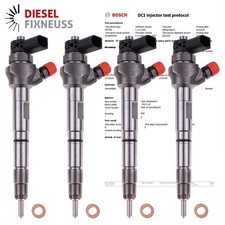 4x EINSPRITZDÜSE Injector Audi Vw Seat Skoda 2.0TDI 04L130277AC 0445110469