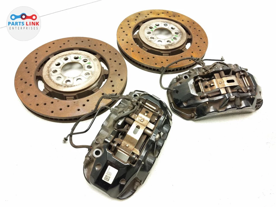 2017-19 ALFA ROMEO GIULIA CONJUNTO DE ROTOR PINÇA DE FREIO A DISCO DIANTEIRO QUADRIFOGLIO 2,9L - Imagem 3 de 4