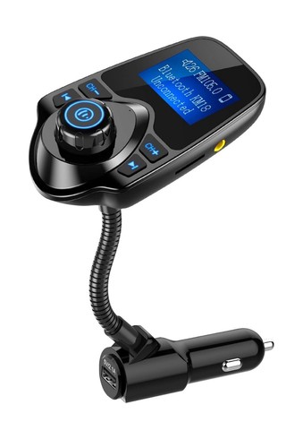 Wireless In-Car Bluetooth FM Transmitter MP3 Radio Adapter Car Kit USB Charger