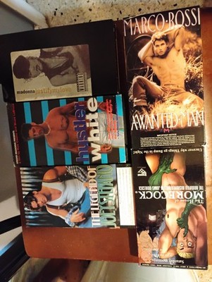 Madonna Justify My Love Tony Ward Hustler White Marco Rossi Tony Stefano Gay VHS