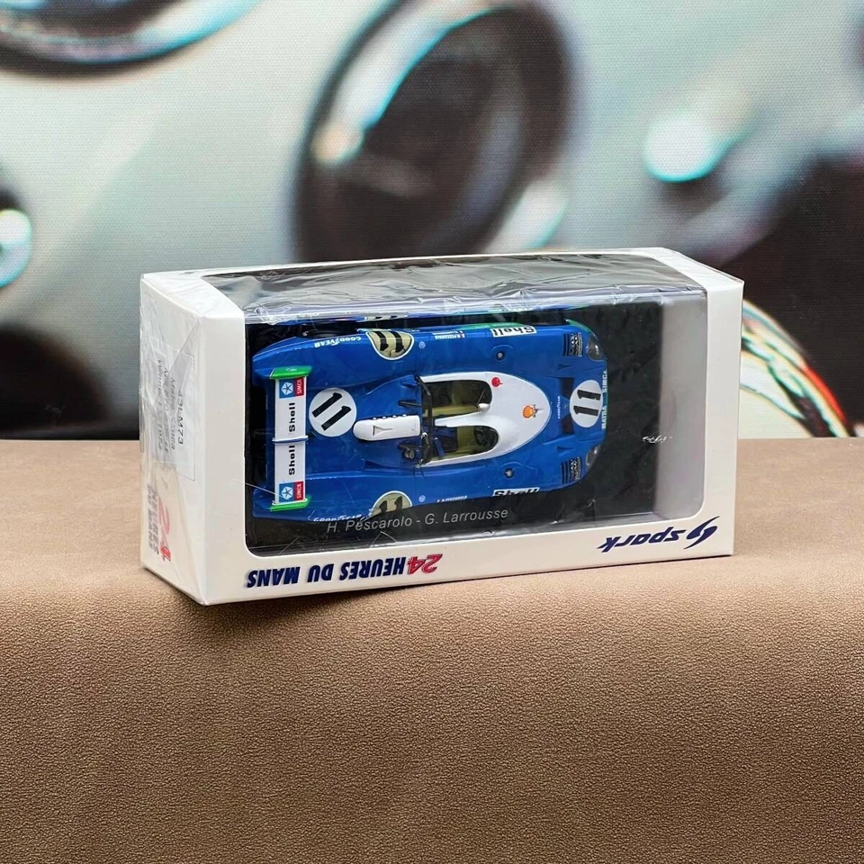 Modellino auto vincitore SPARK 1/43 Matra-Simca MS 670B n.11 Le Mans 1973 - Immagine 4 di 4