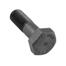 M10 x 1.25 Cap Screw Hex Steel Class 8.8 DIN 960 Bolt Metric All Lengths