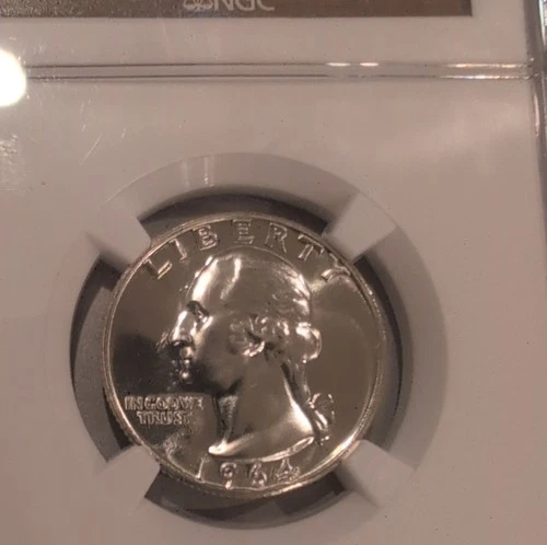 1964 Washington Quarter Silver Proof NGC PF 69 Philadelphia KM#164 4299144-006
