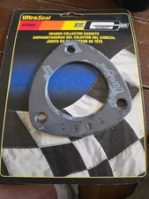 Mr Gasket 5980 Ultra-Seal Header Collector Gaskets 2.5" with 3 bolt holes