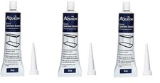 New 3 Pack Aqueon Silicone Sealant 3 Oz Waterproof No Crack/Shrink Fast Ship