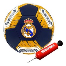 Icon Sports Officially Licensed Real Madrid CF Soccer Ball - RM167BLT White Size
