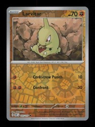 Larvitar 105/197 Obsidian Flames Reverse Holo Common