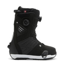 DC Judge Step On Men's Snowboard Boots, Black/White, M10 MY27