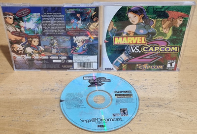 Marvel VS Capcom 2 für Sega Dreamcast in sehr gutem Zustand + Reg Card NTSC-U/C USA
