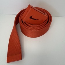 Nike Golf Tech Essentials Single Web Men's Golf Belt Orange