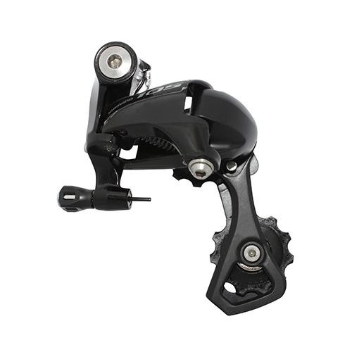 Dérailleur arrière route 11v Shimano 105 5800 chape courte noir pour transmission double