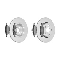 f.becker Bremsscheiben Ø280MM + BremsbelÄGe Vorne FÜR Renault Laguna II Renault