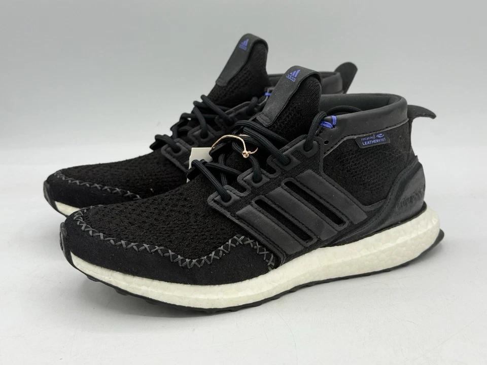 adidas UltraBoost rLEA Lab Black Sonic Ink Sneakers FZ3945 Men's Size 7 - Image 3 of 4