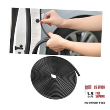 Osilly Car Door Edge Guards Rubber Seal Car Door Edge Trim, U Shape 16Ft Black