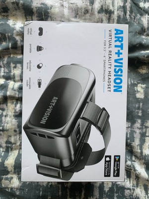 Art+Vision Virtual Reality Headset for 3.5'' - 6'' Android Smartphones