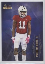 2021 Wild Card MATTE Retail Chase Blue Paulson Adebo #MBC-47 rg5