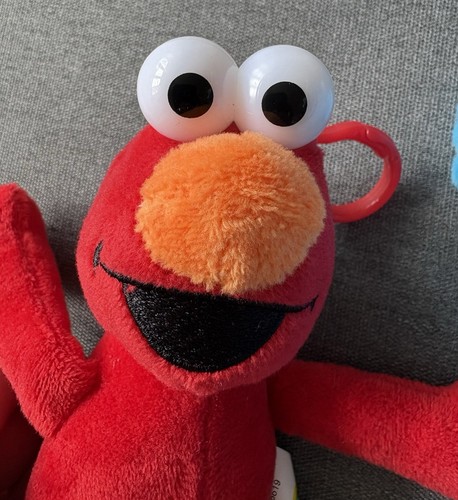 Sesame Street Elmo & Cookie Monster Plush Keyring Soft Toy Bag Charm Clips - Picture 6 of 10
