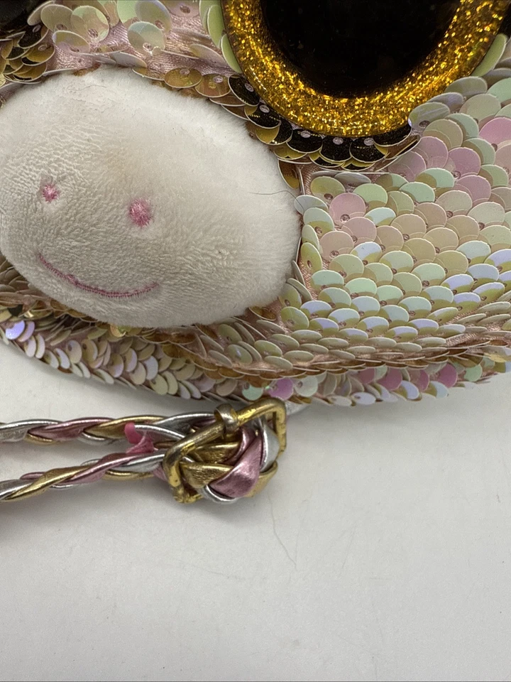 Ty Fantasia Flippable Sequin Purse 8 Inch Zippered - Image 4 of 4