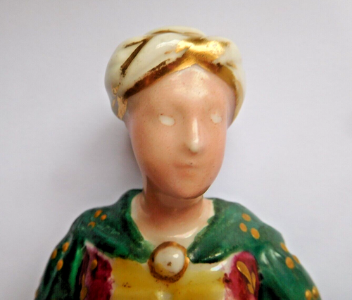 ANTICA BOTTIGLIA PROFUMO FIGURA FEMMINILE JACOB PETIT OTTOMAN IMPERO DIMENSIONI NON COMUNI - Foto 5 di 17
