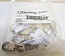 LOT OF 10 CAMPBELL T7655002N 3/4" SINGLE PULLEY