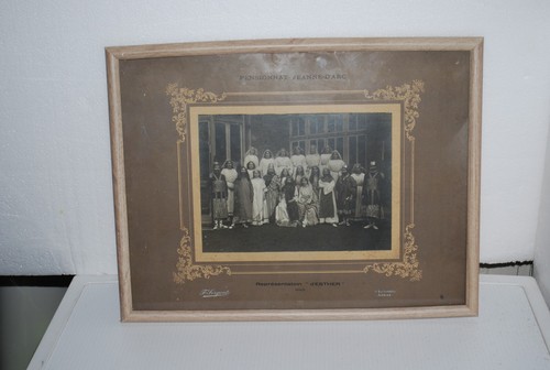 FOTO VON F. SERGEANT DARSTELLUNG VON ESTER 1913 GERAHMT - Bild 1 von 3