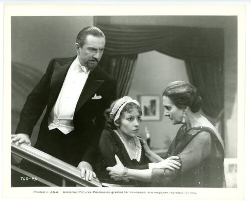 BELA LUGOSI, BORIS KARLOFF Filmfoto 2 Stück, DER UNSICHTBARE STRAHL