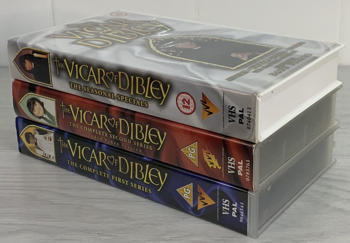 その他 Vicar of Dibley [VHS] The Vicar Of Dibley VHS Videos Bundle x3, 1st Series + 2nd