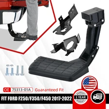 Retractable Rear Bumper Bed Step Pedal 75328-01A  compatible with 2022 fitd F150