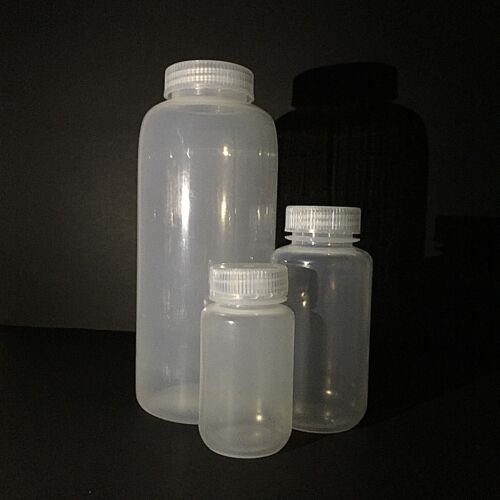 Reagent Bottle WIDE MOUTH HDPE Autoclavable 6 Sizes - 1/6/12 Pcs/Pk - Picture 2 of 12