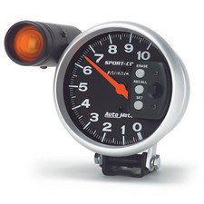 Autometer 3906 Sport-comp Monster Shift-lite Tachometer Gauge 5 In. Electrical Autometer 3906 Sport-comp Monster Shift-lite Tachometer Gauge 5 In. Electrical