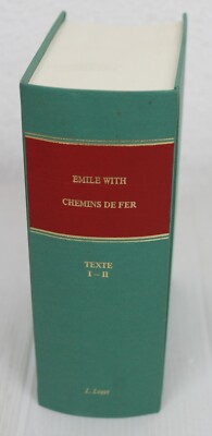 Railways Text I-II Fac Simile (500 Ex) From The 1857 Edition E With