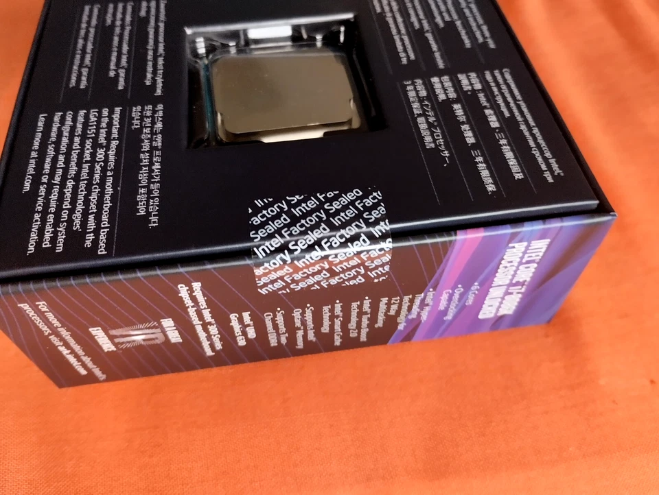 CPU Intel i7-8086k Boxed Sealed Limited edition Socket LGA 1151 5.0Ghz - Bild 3 von 4