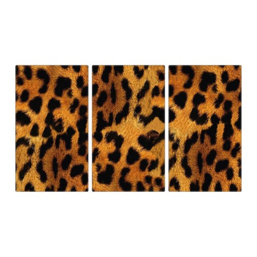 banjado Herdabdeckung Ceranfeld aus Spritzschutz Schneidebrett Motiv Leopard - Bild 13 von 13