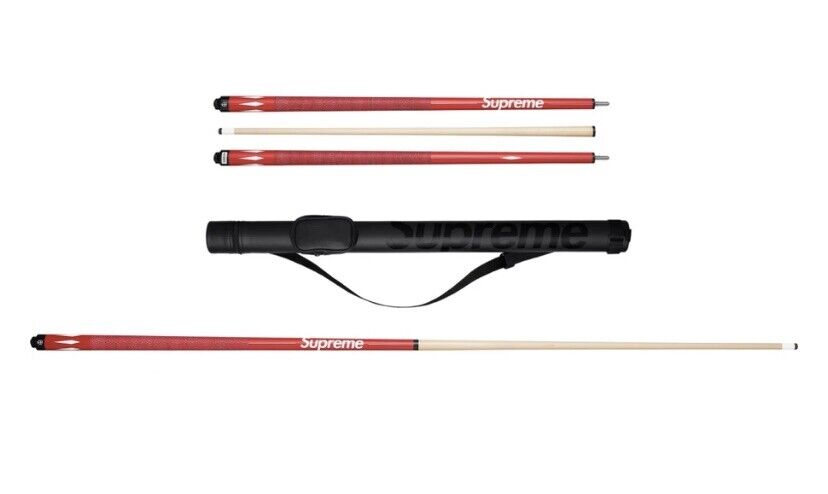 SUPREME MCDERMOTT POOL CUE RED SS19 2019 ACCESSORY STICK SUPREME MCDERMOTT POOL CUE RED SS19 2019 ACCESSORY STICK