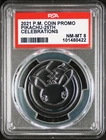 PSA 8 - 2021 Pokemon Celebrations PIKACHU 25th Coin Promo