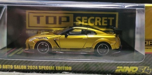 INNO 64 NISSAN GT-R R35 TOP SECRET TOKYO AUTO SALON 2024 Special Edition - Picture 2 of 6