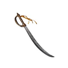 Pirate Sword Cutlass Adults Caribbean Pirate Sword Fancy Dress Accessory