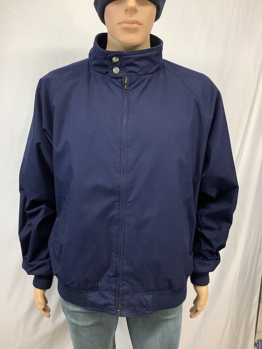 vintage EDDIE BAUER Gold Label Lined Bomber Cafe Racer Windbreaker