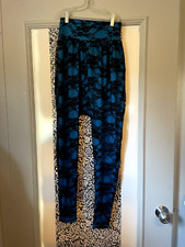 Urban Groove Blue  Black Lace Harlem Pants Girl's Large