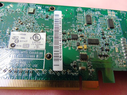 Tarjeta de gráficos de bajo perfil ATI Radeon X1300 256 MB PCI-E PCI-E JJ461 0JJ461 - Imagen 6 de 7