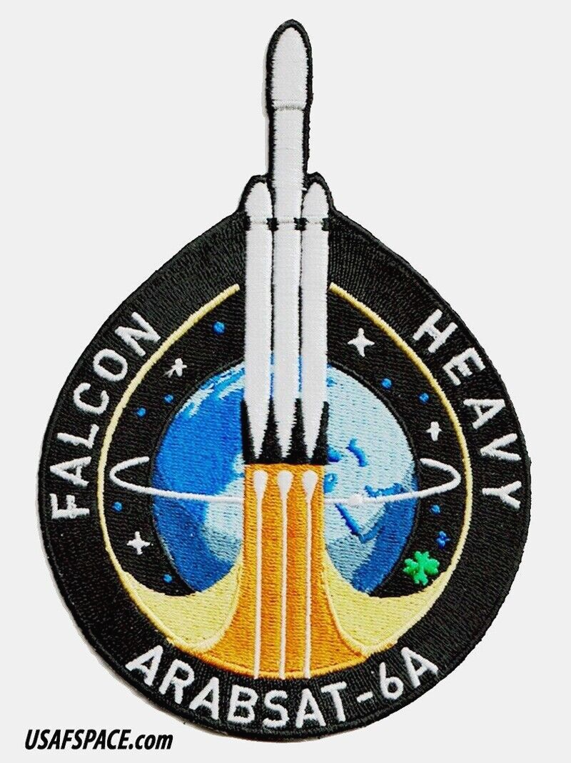 Authentic ARABSAT-6A-SPACEX ORIGINAL-FALCON HEAVY Launch SATELLITE
