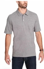 Weatherproof Vintage Men's Short Sleeve 3 Button Woven Shirt Size XXL